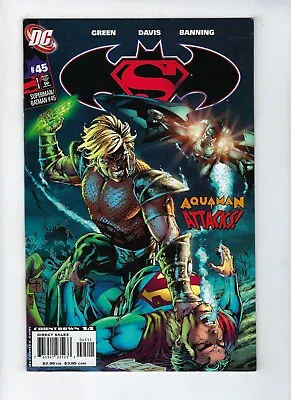 Buy SUPERMAN / BATMAN # 45 (DC Comics, MAR 2008) NM • 2.95£