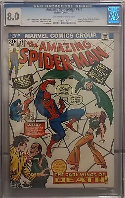 Buy The Amazing Spider-Man #127 CGC 8.0 Never Pressed.. • 120.53£