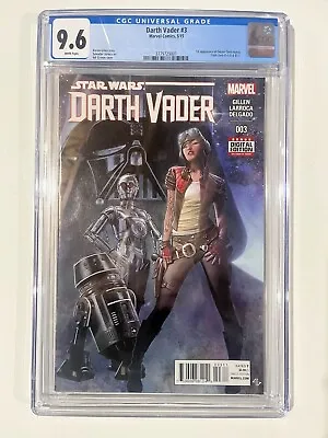 Buy Darth Vader #3 - Star Wars - Marvel 2015 - CGC 9.6 - 1st Doctor Aphra 1st Print • 74.92£