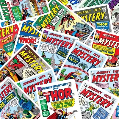 Buy Journey Into The Mystery With Thor Comic Book Covers Stickers 40 Pack Stickers • 9.53£