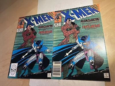 Buy UNCANNY X-MEN #256 X2 1st Ninja PSYLOCKE Jim Lee  (1989) Newsstand & Direct • 24.10£