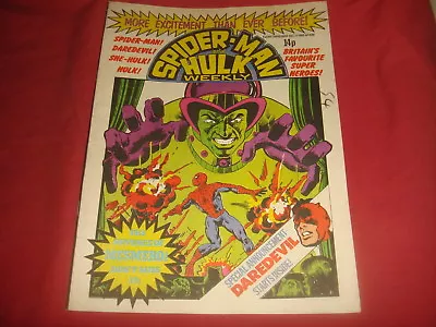 Buy SPIDER-MAN AND THE HULK #406  British Weekly UK Marvel Comics VF • 2.99£