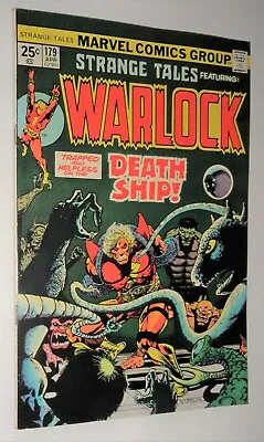 Buy Strange Tales #179 Warlock  1st App Pip 2nd Magnus 9.0 1975 Jim Starlin Classic • 83.95£