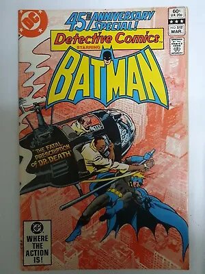 Buy Detective Comics Batman 45th Anniversary Special No.512 /1982 • 5£