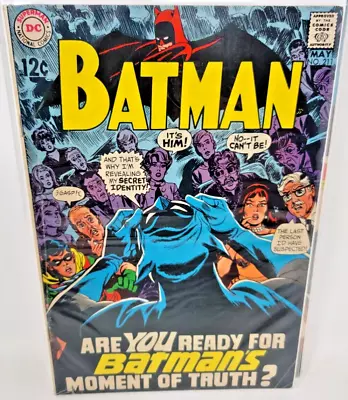 Buy Batman #211 Irv Novick Cover Art Dc Silver Age *1969* 5.0 • 13.65£