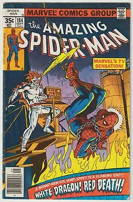 Buy Amazing Spider-Man #184   (Marvel 1963 Series)  VG/FN • 14.95£