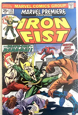 Buy Marvel Premier # 19. Nov. 1974. 1st Colleen Wing. Ad Hulk 181. Thor Value  Stamp • 39.99£