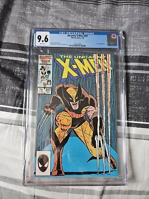 Buy Marvel Uncanny X-Men #207 Cgc9.6 Wp Comes With Matching Wolverine Funko Pop. • 100£