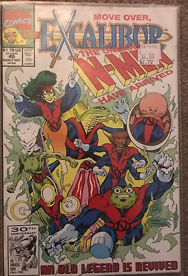 Buy Comic Excalibur N-men Issue 45 Fantastic Four Marvel  • 0.99£