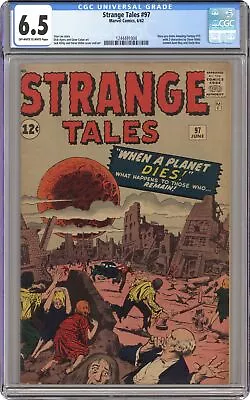 Buy Strange Tales #97 CGC 6.5 1962 1244491004 • 463.72£
