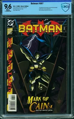 Buy Batman 567 Cbcs 9.6 White Pages 1st Cassandra Cain (batgirl) B4 • 110.63£