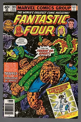 Buy Fantastic Four #209 Marvel 1979 Newsstand NM 9.4 • 46.65£