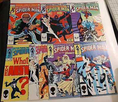 Buy 7 Spectacular Spider-man: 78,81,82,92,94,97,100(Spot,Kingpin),NOS,Hi Grade • 27.59£