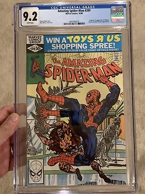 Buy The Amazing Spider-Man #209/CGC Universal 9.2 White Pages/1st Calypso • 86.89£