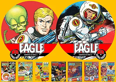 Buy Eagle Series 2 Comic Collection 1 On Two PC DVD Rom’s (CBR Format) • 7.99£