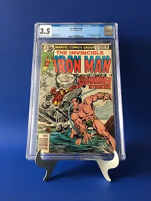 Buy Iron Man #120 CGC 3.5 Marvel (1979) Namor App/1st App Justin Hammer/Layton Cover • 60.05£