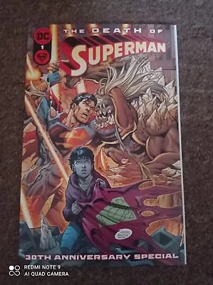 Buy The Death Of Superman 30th Anniversary #1  Cvr A Jurgens Dc Comics Unread • 4.99£