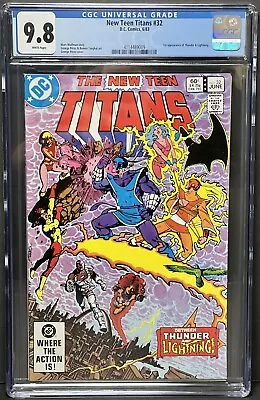Buy New Teen Titans #32 CGC 9.8 DC Comics, 6/83 • 157.98£