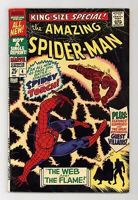 Buy Amazing Spider-Man Annual #4 GD/VG 3.0 1967 • 18.97£
