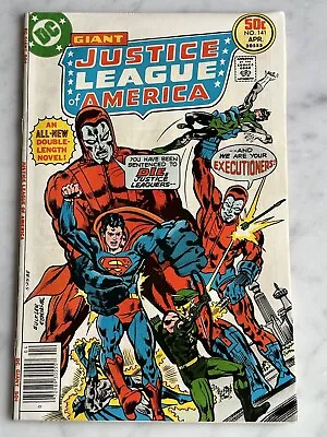 Buy Justice League Of America #141 VF 8.0 - Buy 3 For Free Shipping! (DC, 1977) AF • 7.49£