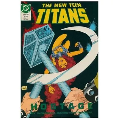 Buy New Teen Titans (1984 Series) #48 In Near Mint Minus Condition. DC Comics [l* • 2.92£