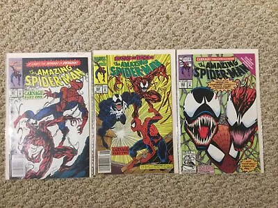 Buy The Amazing Spiderman #361-363 First Carnage Trilogy • 119.13£