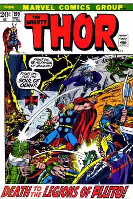 Buy Thor #199 VG; Marvel | Low Grade - Pluto Vs Hela May 1972 - We Combine Shipping • 5.34£