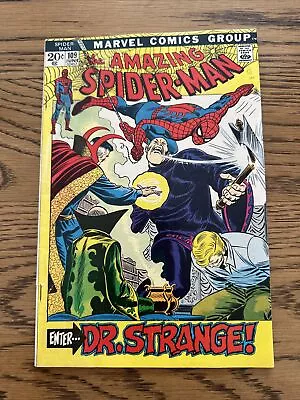 Buy Amazing Spider-Man #109 (Marvel 1972) Enter Doctor Strange! Gwen Stacy! VG+ • 19.98£
