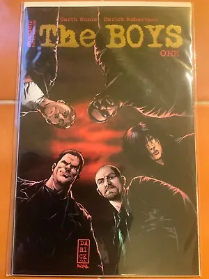 Buy Dynamite Entertainment - THE BOYS #1 - GOLD FOIL EDITION - NM - BAGGED & BOARDED • 29.99£