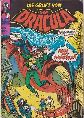 Buy THE TOMB OF (Tomb Of) DRACULA # 12 - MARVEL WILLIAMS 1974 - CONDITION 2/2 - • 12.06£