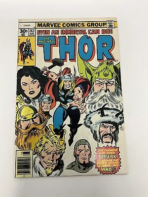 Buy The Mighty Thor 262 The Odin-Force Unleashed VF+ • 3.94£