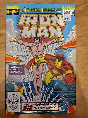 Buy Iron Man (1968 1st Series) Annual Issue 10 • 5.25£