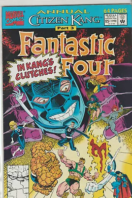 Buy *** Marvel Comics Fantastic Four Annual #25 (1992) Kang 1st Print Vf *** • 19.95£