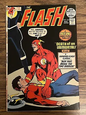 Buy Flash #215 DC Comics 1972 Key Issue Neal Adams Cover VF Golden Age Vs Silver Age • 48.20£