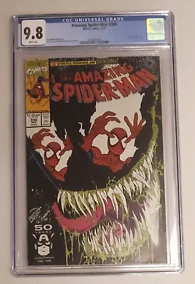 Buy ASM 346 - Amazing Spider-Man #346 CGC 9.8 NM+ Venom Appearance And Cover WP • 177.41£