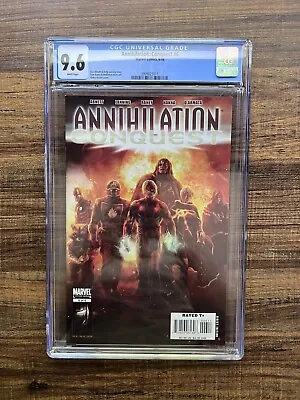 Buy Annihilation Conquest #6 First Appearance New Guardians Of Galaxy Team CGC 9.6 • 239.78£