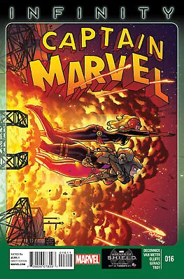 Buy Captain Marvel #16 (2012) Vf/nm Marvel • 4.95£
