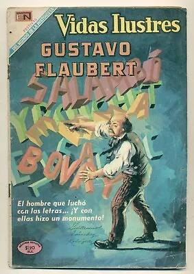 Buy VIDAS ILUSTRES #216 Gustave Flaubert, Mundo De La Historieta Novaro Comic 1969 • 6.41£