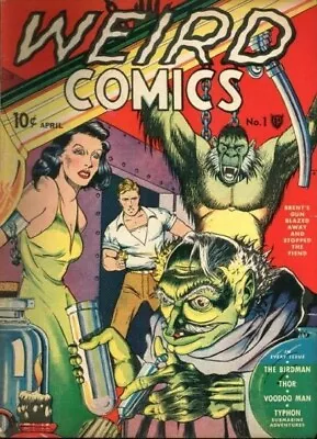 Buy Weird Comics #1-20 Full Run On Dvd Rom Pre-code Golden Age Superhero Fox 1940-42 • 3.95£