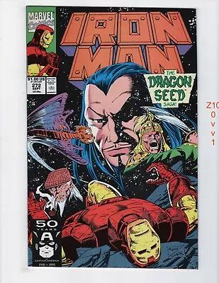 Buy Iron Man #272 Origin Mandarin VF/NM 1968 Marvel Z1001 • 4.28£