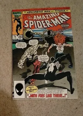 Buy Amazing Spider-Man 283 (1986) Marvel Comics Absorbing Man Titania NM/M • 6.99£