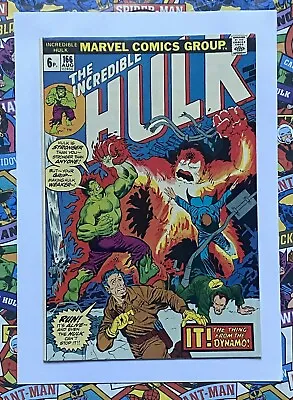 Buy INCREDIBLE HULK #166 - AUG 1973 - 1st ZZZAX APPEARANCE! - VFN+ (8.5) PENCE COPY! • 16.99£