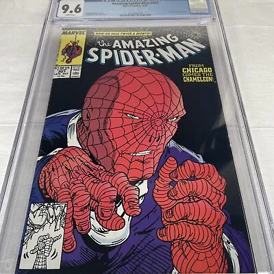 Buy Amazing Spider-Man #307 (1988) CGC 9.6 White Pages McFarlane Cover Key Chameleon • 70.29£