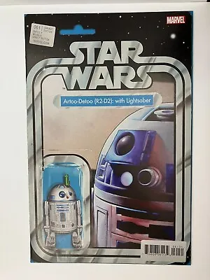 Buy Star Wars #61 R2-D2 W/Lightsaber | JTC Action Figure Cover | NM | 2019 | Marvel • 31.62£