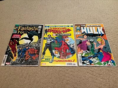 Buy Marvel Reprint Lot Amazing Spider-Man 129 Fantastic Four 52 Incredible Hulk 347 • 9.59£