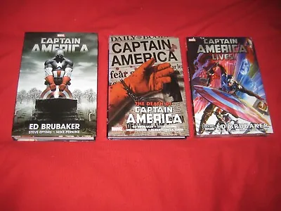 Buy Captain America 1-50 Reborn 1-6 Vol 1 2 3 Volume Death Lives Omnibus Brubaker Dm • 350£