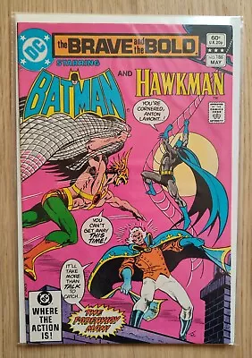 Buy DC Comics THE BRAVE AND THE BOLD #186 May 1982 Batman, Hawkman Appearance • 10£