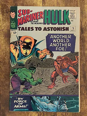Buy Tales To Astonish #73 - STUNNING HIGH GRADE - Hulk | Sub-Mariner - Marvel Comics • 27.22£