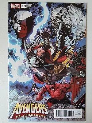 Buy Avengers No Surrender #679 Bradshaw Variant Marvel 1st Print EXCELSIOR BIN NM • 31.53£