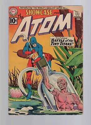 Buy Showcase #34 - 1st Appearance Silver Age Atom (Ray Palmer) - Lower Grade Minus • 159.72£